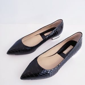 Michael kors Black snake leather shoes